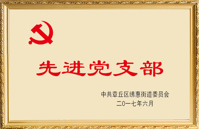 華東榮譽-先進(jìn)黨支部